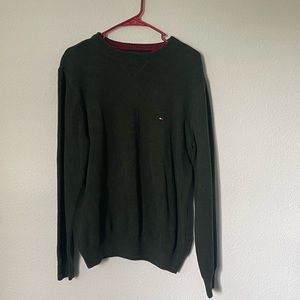 Casual Pine Green Tommy Sweater